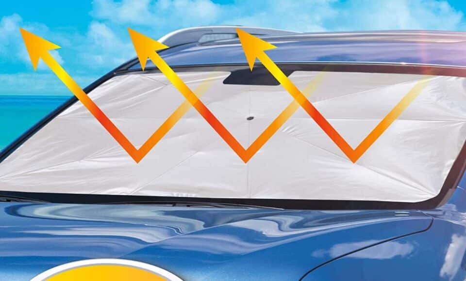 Ontel Brella Shield Car Windshield Sun Shade